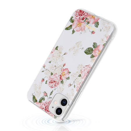 Crong Flower Case – Etui iPhone 11 (wzór 02)