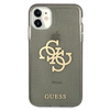 Guess Glitter 4G Big Logo - Etui iPhone 11 (czarny)