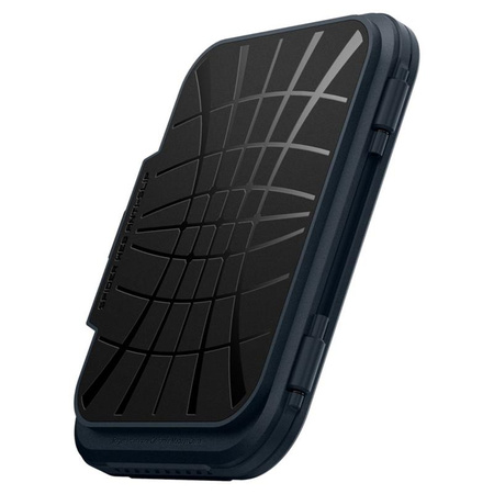 Spigen Lock Fit MagSafe - Portfel magnetyczny (Metal Slate)