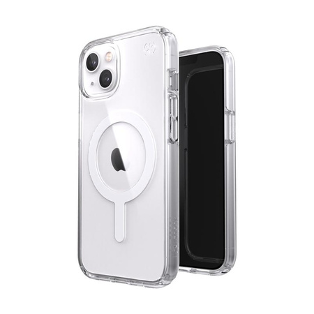 Speck Presidio Perfect-Clear + MagSafe – Etui iPhone 13 z powłoką MICROBAN (Clear)