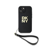DKNY Wrist Strap Stock Logo - Etui iPhone 15 Plus (czarny)