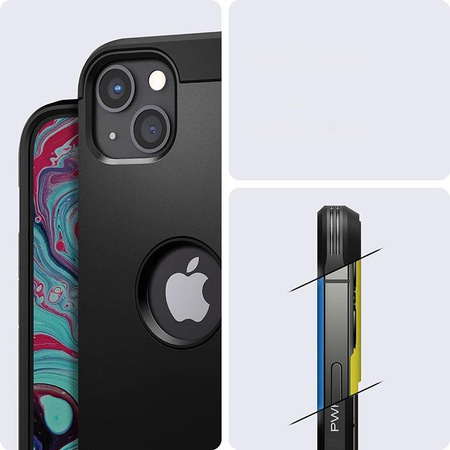 Spigen Tough Armor - Etui do iPhone 13 (Czarny)