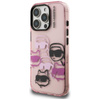 Karl Lagerfeld IML Multi K&C Head Pattern - Etui iPhone 16 Pro Max (różowy)