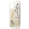 Karl Lagerfeld Glitter Liquid Floatting Charms - Etui iPhone 11 (Gold Floatting Charms)