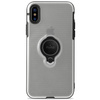 PURO Magnet Ring Cover - Etui iPhone XR z magnetycznym uchwytem na palec (przezroczysty)