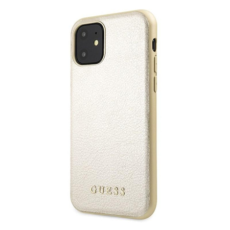Guess Iridescent - Etui iPhone 11 (Gold)