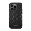 Karl Lagerfeld Saffiano Mono Metal Logo - Etui iPhone 14 Pro (czarny)