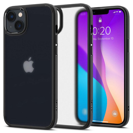 Spigen Ultra Hybrid Matte - Etui do iPhone 14 (Czarny matowy)