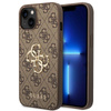 Guess 4G Big Metal Logo - Etui iPhone 14 (brązowy)