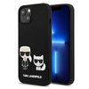 Karl Lagerfeld Slilicone Karl & Choupette Magsafe - Etui iPhone 13 (czarny)