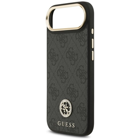 Guess 4G Strass Logo MagSafe - Etui iPhone Air (czarny)