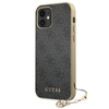 Guess 4G Charms Collection - Etui iPhone 12 mini (szary)
