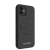 Guess Saffiano 4G Circle Logo - Etui iPhone 11 (czarny)