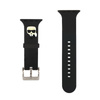 Karl Lagerfeld Silicone Karl Head – Pasek do Apple Watch 42/44/45 mm (czarny)