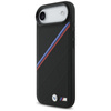 BMW M Tricolor Metal Logo MagSafe - Etui iPhone Air (czarny)
