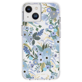 Rifle Paper Clear - Etui iPhone 14 (Garden Party Blue)