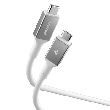 Spigen EB10020CC Essential - Kabel USB-C do USB-C PD 100W 2m (Biały)