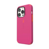 Speck CandyShell Pro - Etui iPhone 14 Pro z powłoką MICROBAN (Digital Pink / Energy Red)