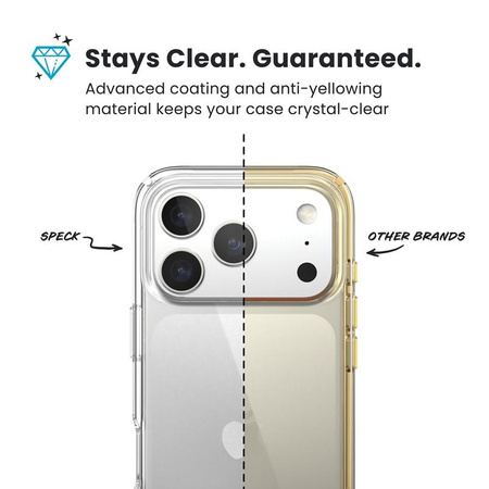 Speck Presidio Perfect-Clear - Etui iPhone 17 Pro Max (Clear)