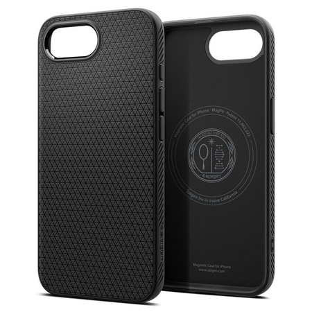 Spigen Liquid Air Mag MagSafe - Etui do iPhone 16e (Matte Black)