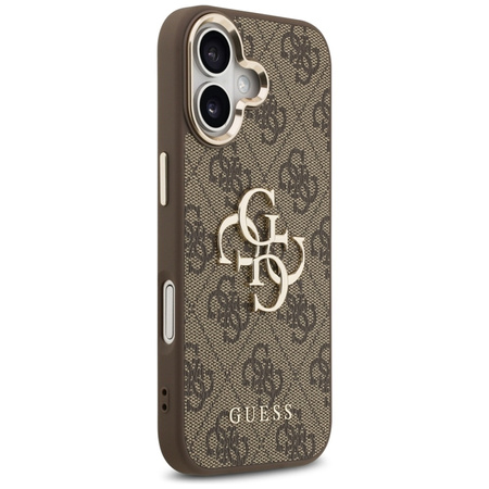Guess 4G Big 4G Classic Logo - Etui iPhone 17 (brązowy / złoty)