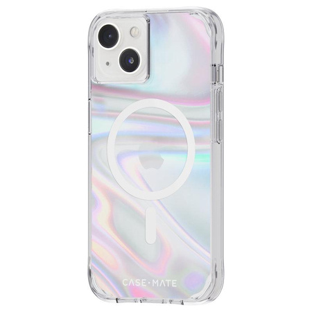 Case-Mate Soap Bubble MagSafe - Etui iPhone 14 (Iridescent)