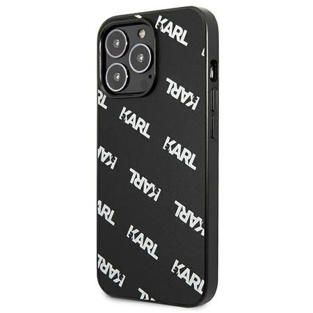 Karl Lagerfeld Allover - Etui iPhone 13 Pro (czarny)