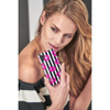 PURO Glam Miami Stripes - Etui iPhone Xs / X (Kiss)