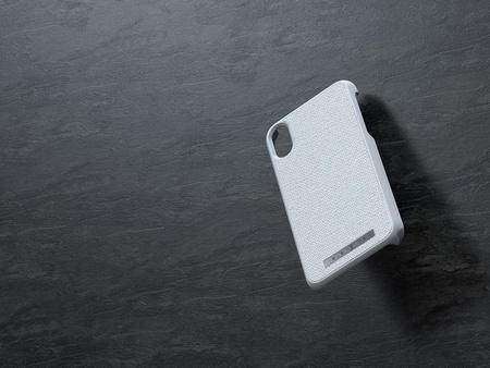 Nordic Elements Original Idun - Materiałowe etui iPhone Xs / X (Light Grey)