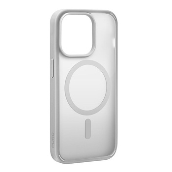 PURO GRADIENT MAG - Etui iPhone 15 Pro MagSafe (Silver)