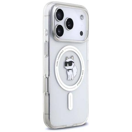 Karl Lagerfeld IML Choupette MagSafe - Etui iPhone 17 Pro (przezroczysty)