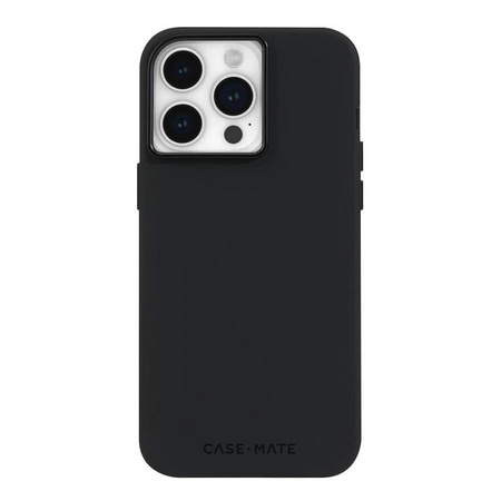 Case-Mate Silicone MagSafe - Etui iPhone 15 Pro Max (Black)