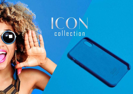 PURO ICON Cover - Etui iPhone SE (2022 / 2020) / 8 / 7 / 6s (czarny)