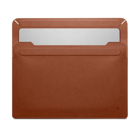 Spigen Valentinus Sleeve Laptop - Etui na notebooka 15" / 16" (Classic Brown)