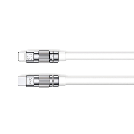 WEKOME WDC-187 Wingle Series - Kabel połączeniowy USB-C do Lightning Fast Charging PD 20W 1.2 m (Biały)