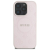 Guess Saffiano Peony Classic Logo MagSafe - Etui iPhone 16 Pro Max (różowy)