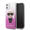 Karl Lagerfeld Iconic Karl Gradient - Etui iPhone 11 (różowy)