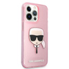 Karl Lagerfeld Karl’s Head Glitter - Etui iPhone 13 Pro (różowy)