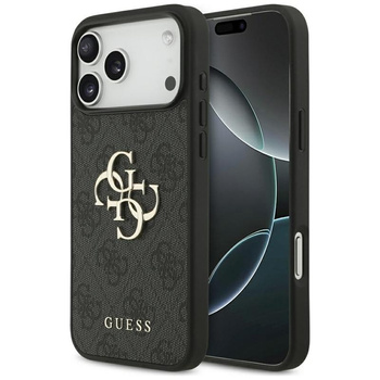 Guess 4G Big Logo - Etui iPhone 17 Pro Max (czarny)