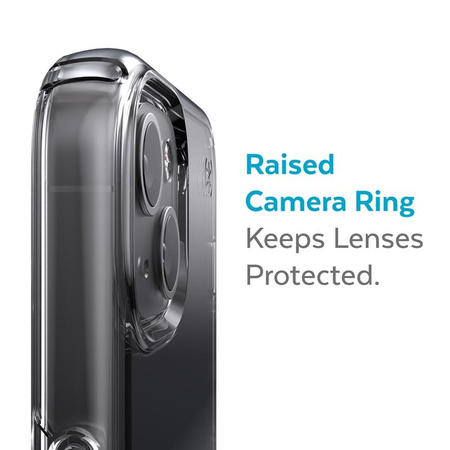 Speck Presidio Perfect-Clear + Ombre - Etui iPhone 13 z powłoką MICROBAN (Clear/Atmosphere Fade)