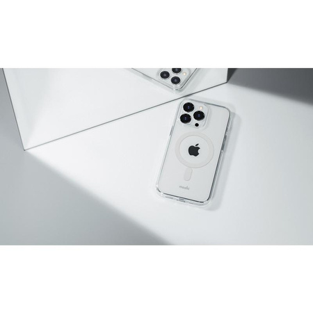 Moshi Arx Clear Slim Hardshell Case - Etui iPhone 13 Pro Max MagSafe (Crystal Clear)