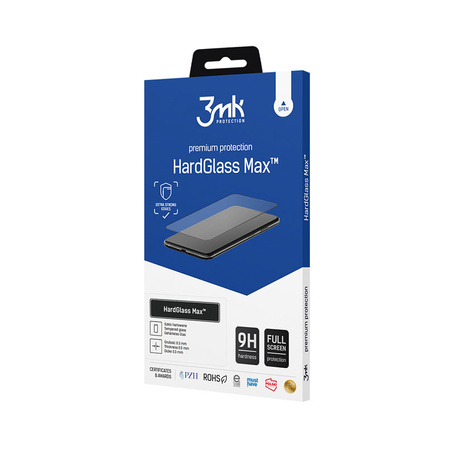 3mk HardGlass Max - Szkło hartowane do iPhone 14 Pro (Czarny)