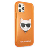 Karl Lagerfeld Choupette Head - Etui iPhone 12 Pro Max (fluo pomarańczowy)