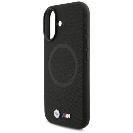 BMW M FW Metal Logo MagSafe - Etui iPhone 17 (czarny)