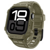 Spigen Rugged Armor Pro V2 – Pasek z obudową do Apple Watch 10 / 11 46 mm (Vintage Khaki)