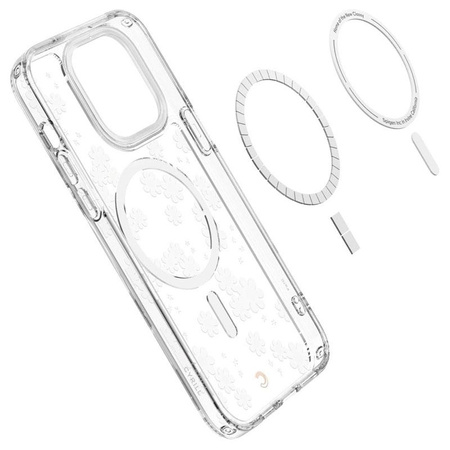 Spigen Cyrill Cecile MagSafe - Etui do iPhone 14 Pro (White Daisy)