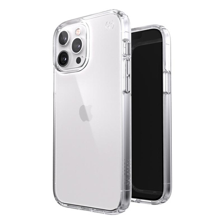 Speck Presidio Perfect-Clear - Etui iPhone 13 Pro Max / iPhone 12 Pro Max z powłoką MICROBAN (Clear)