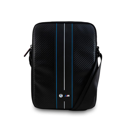 BMW Carbon Blue Stripes - Torba na tablet 10" (czarny)