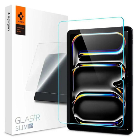 Spigen Glas.TR Slim - Szkło hartowane do iPad Pro 11" (M4, 2024) (Przezroczysty)