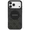 Guess 4G Circle Classic Logo MagSafe - Etui iPhone 17 Pro Max (czarny)